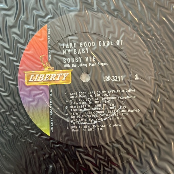 Vinyl Album | Bobby Vee.  (Vinyl still in original plastic).  1961 - Picture 6 of 6
